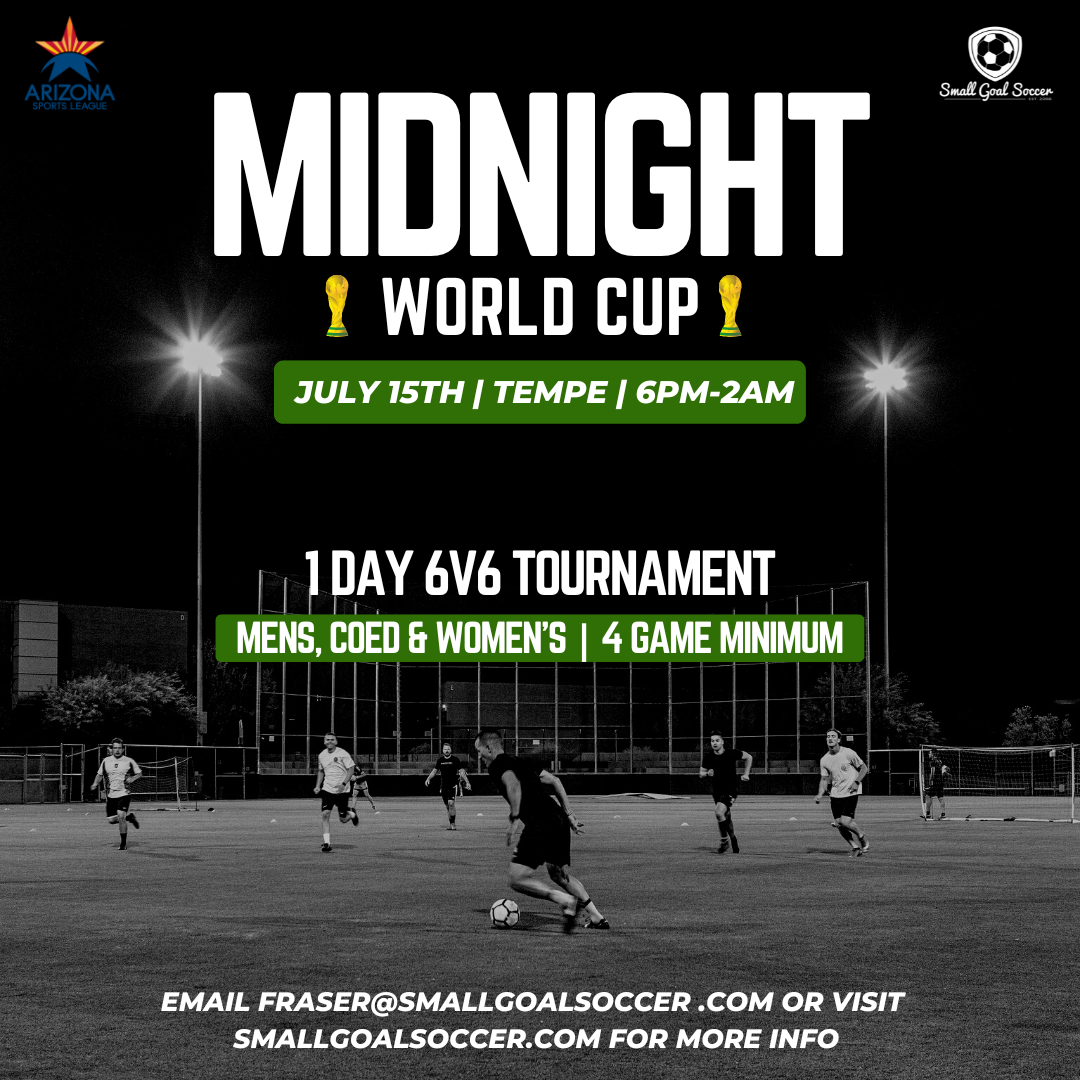 Midnight World Cup July 15 2023 Arizona Sports League